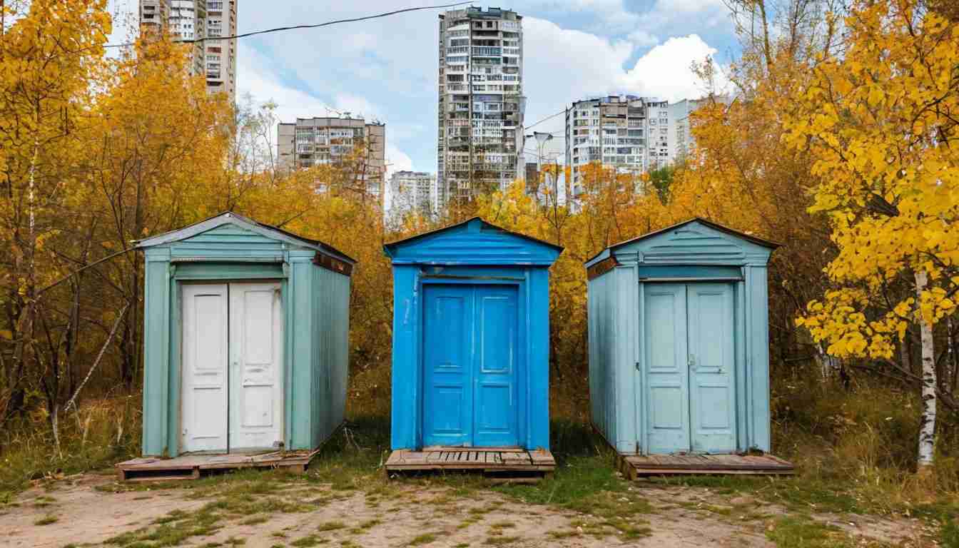 Прокат туалетной кабинки Красноярск