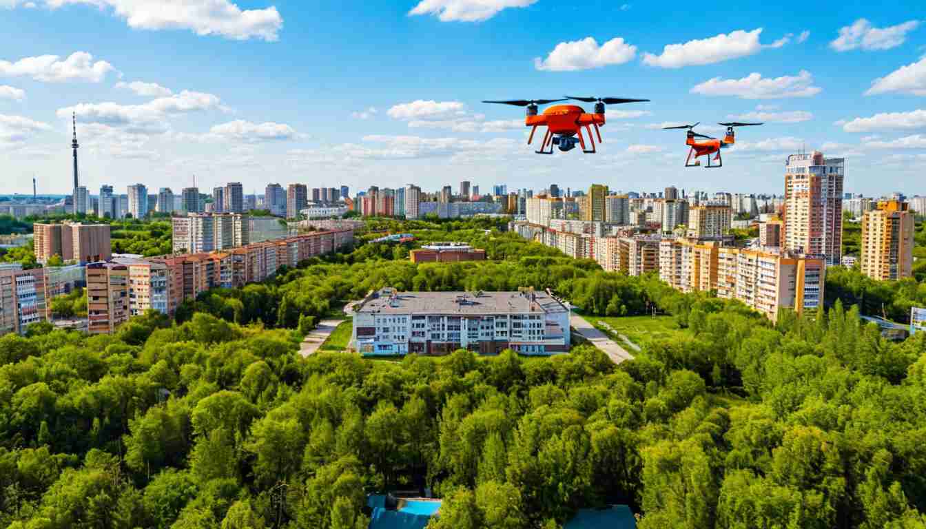 Аренда дрона Самара