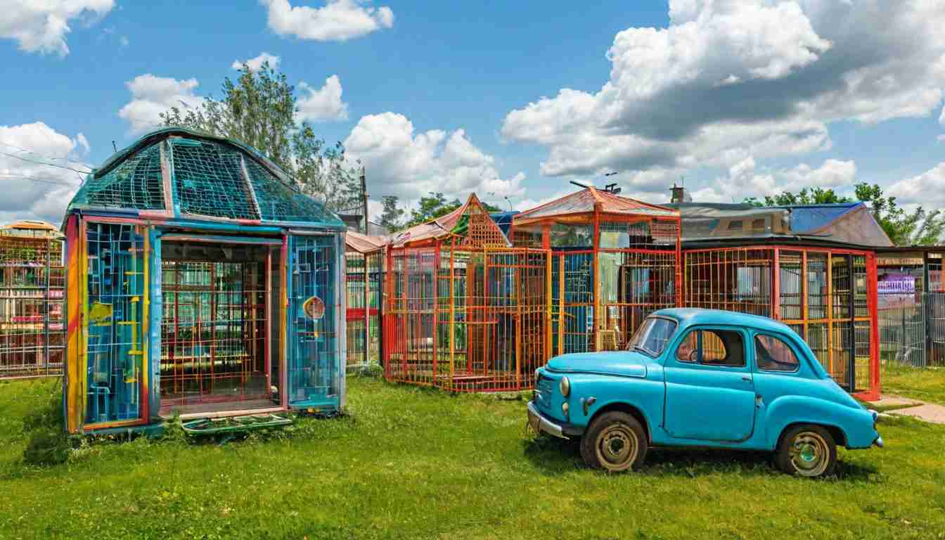 Аренда клетки для животных Омск