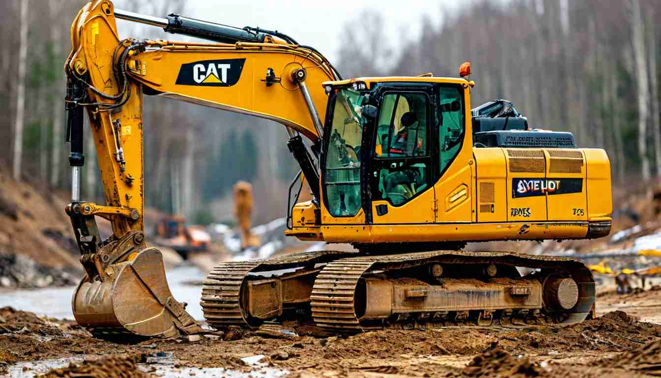 аренда экскаватора cat в москве 