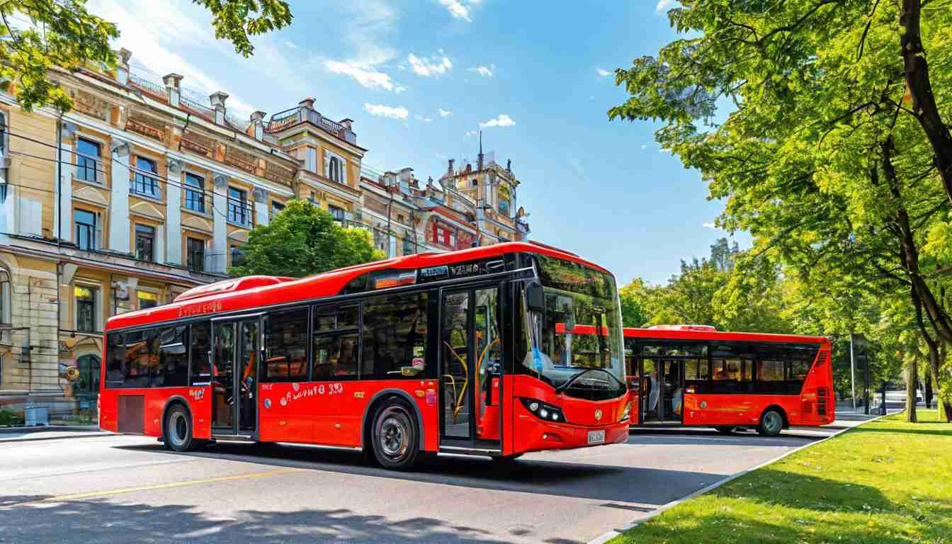 автобус на заказ москва парк автобусов различного класса 
