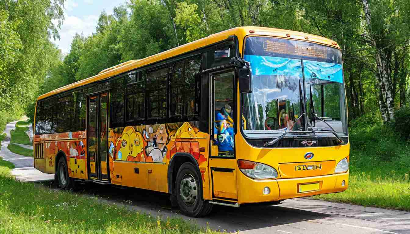 заказ автобуса детей 