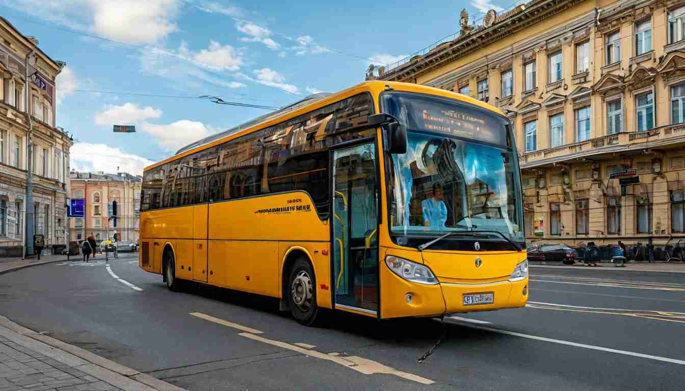 заказ автобуса в спб безопасной 