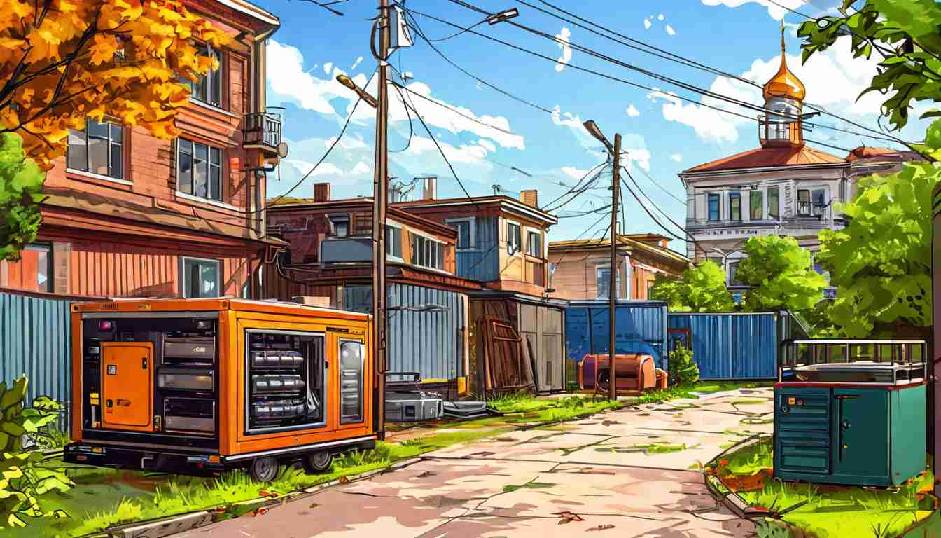 Нижний Новгород: как аренда дизельных генераторов спасает бизнес от энергетических коллапсов
