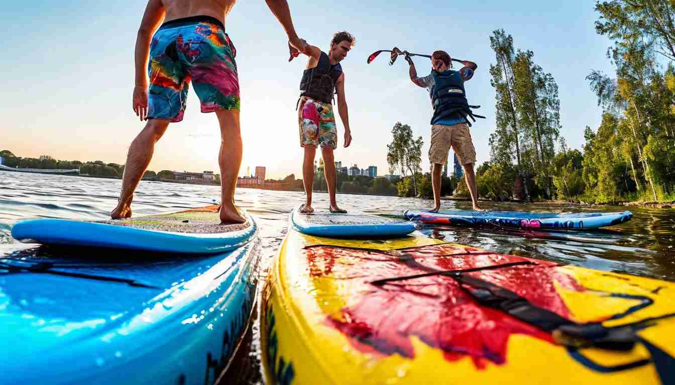 Лето на воде: Где арендовать вейкборд и SUP-доску в Нижнем Новгороде