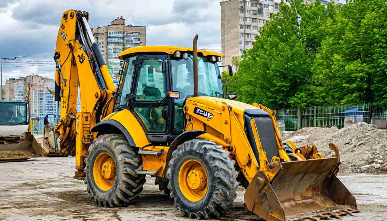 10 необычных способов использования арендованного экскаватора-погрузчика в городских проектах Москвы
