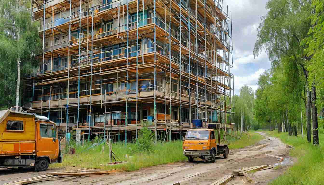 Московские высоты доступны всем: секреты выгодной аренды строительных лесов