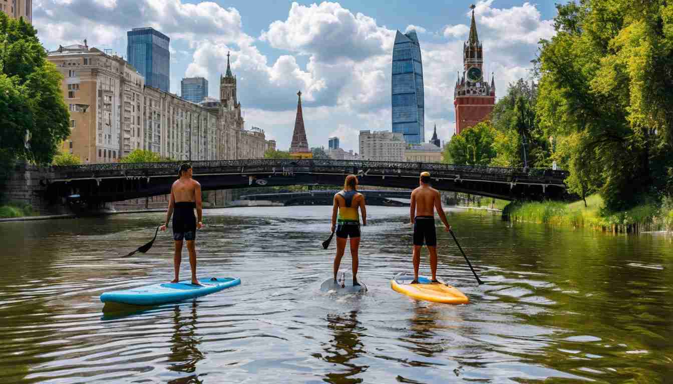 SUP-серфинг по водным просторам Москвы: как выбрать и арендовать доску для идеального отдыха