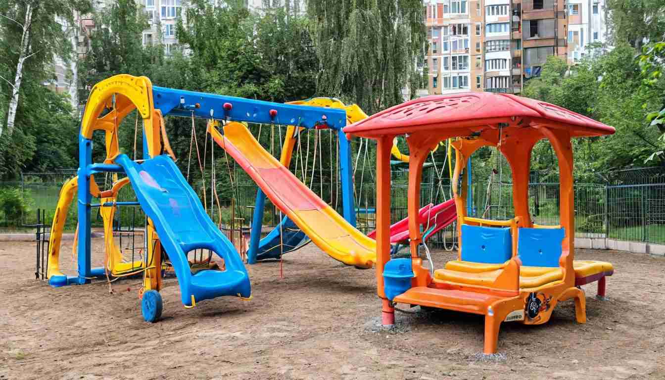 Аренда детских качелей и спецтехники в Москве для организации безопасных игровых зон