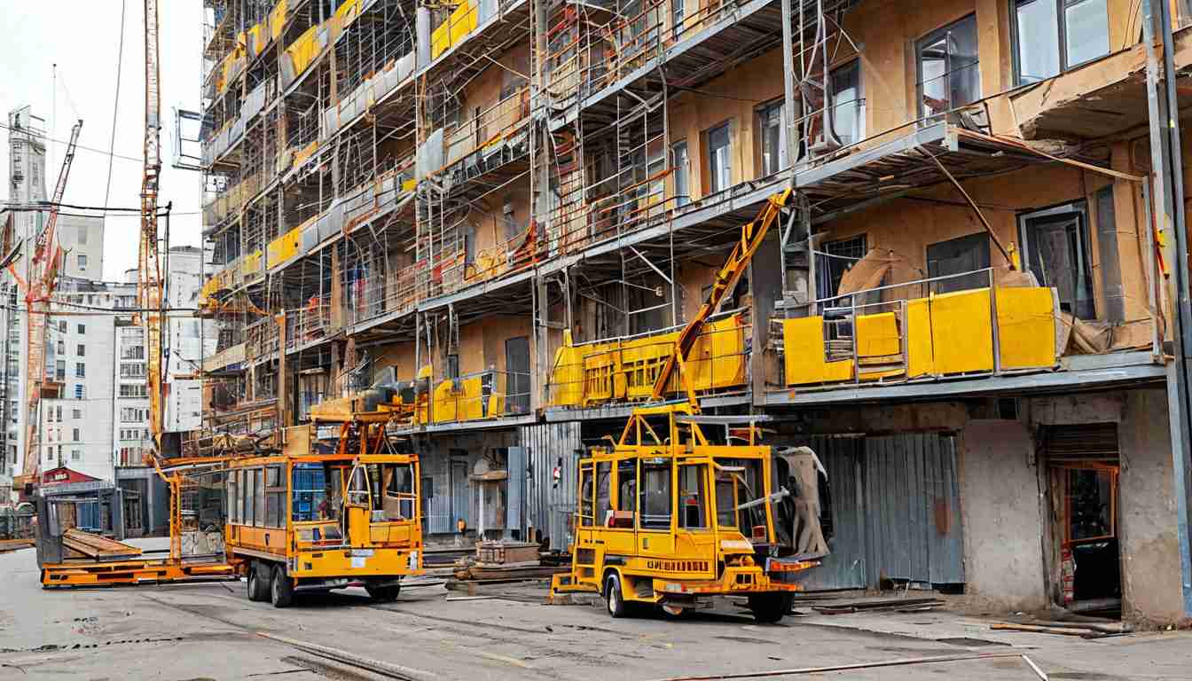 Аренда строительных колыбелей в Москве: эффективные решения для высотных работ