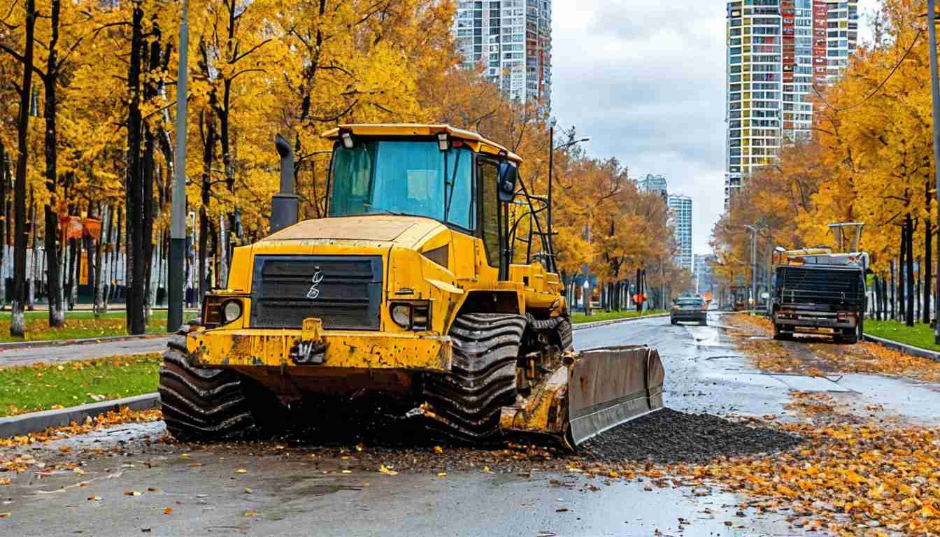 Аренда асфальтоукладчика в Москве: секрет быстрого покрытия дорог
