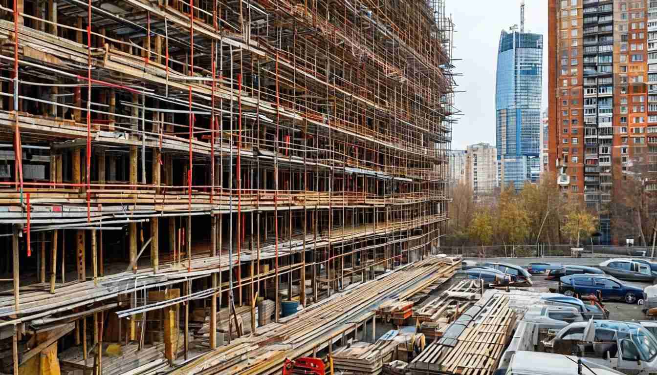 Как аренда строительных лесов в Москве помогает покорять высоты без переплат
