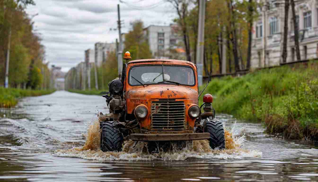 Аренда мотопомпы в Санкт-Петербурге: как защитить участок от паводков и сэкономить