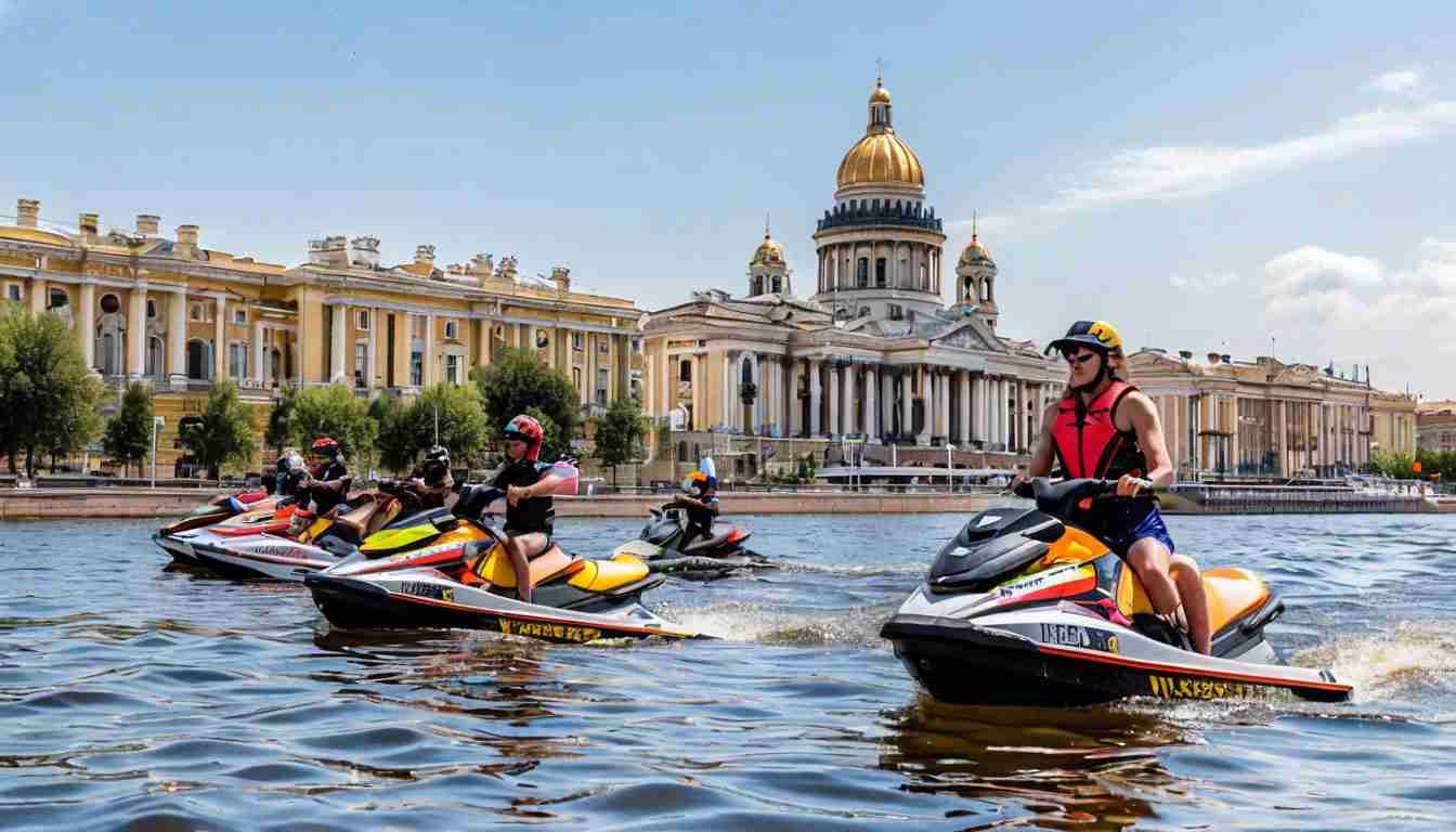 Прокат гидроциклов в Санкт-Петербурге: как устроить адреналиновый вояж по водным просторам Северной столицы