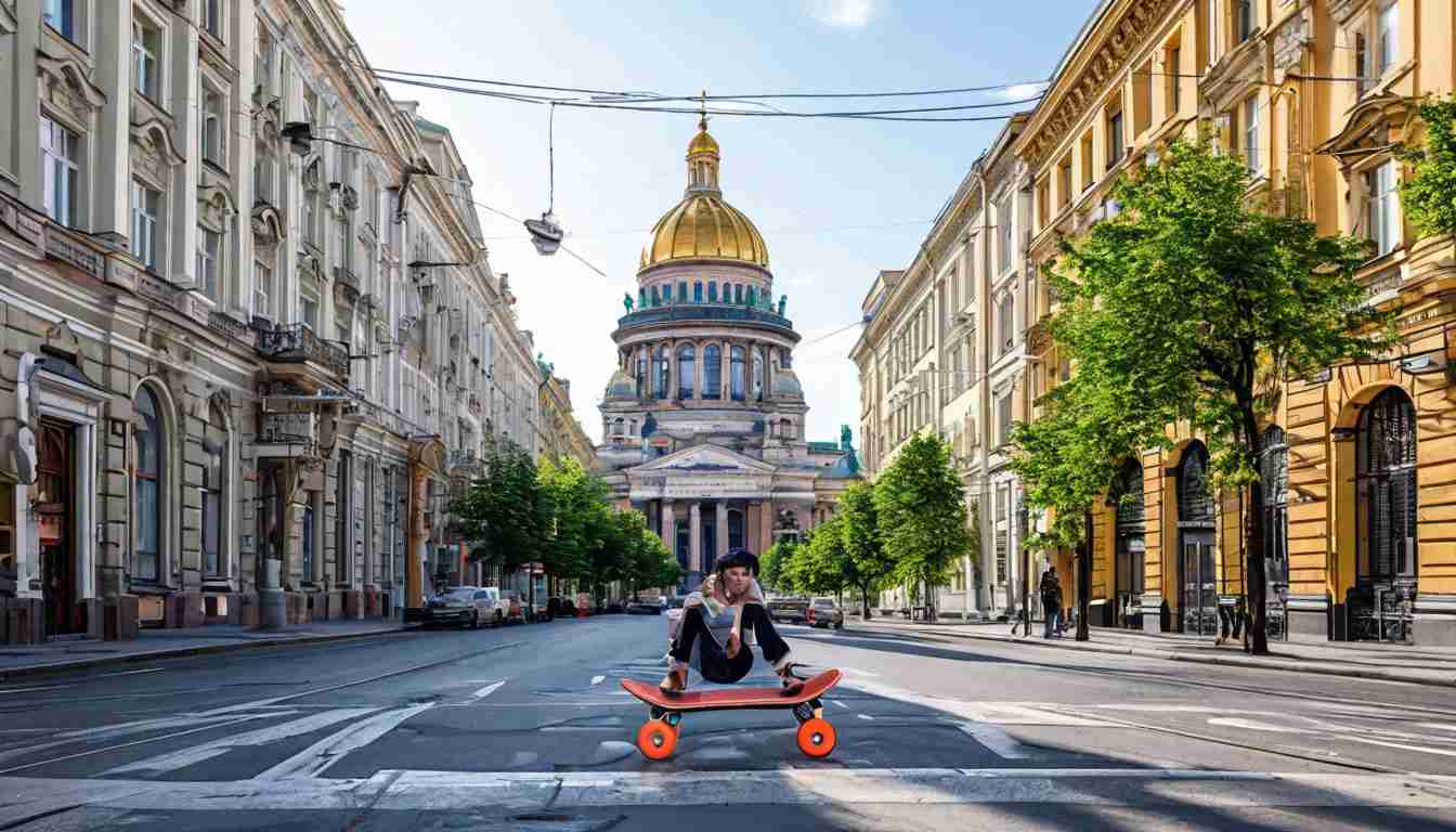 Петербург на колесах: секреты аренды скейтборда и лучшие маршруты для дерзких катаний