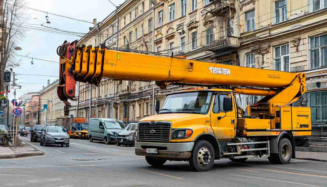 Аренда автовышек в Санкт-Петербурге: Надежные решения для высотных задач и городских проектов