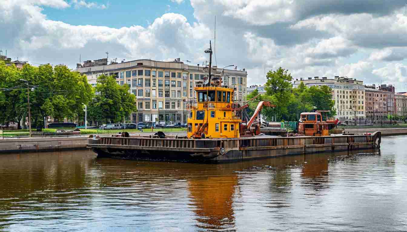 Санкт-Петербург: как аренда земснаряда спасает городские водоемы от забвения
