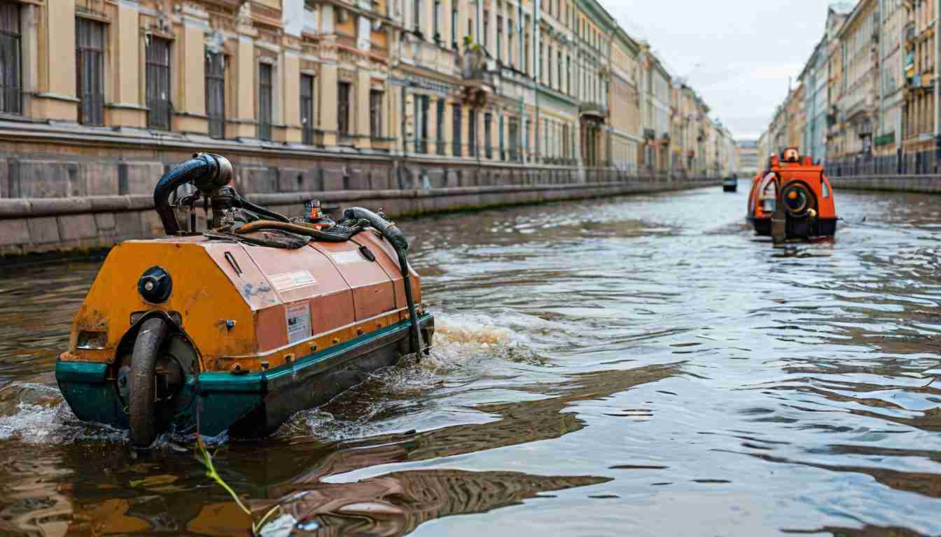 Прокат насосов в Санкт-Петербурге: как избежать подтоплений в городе на воде
