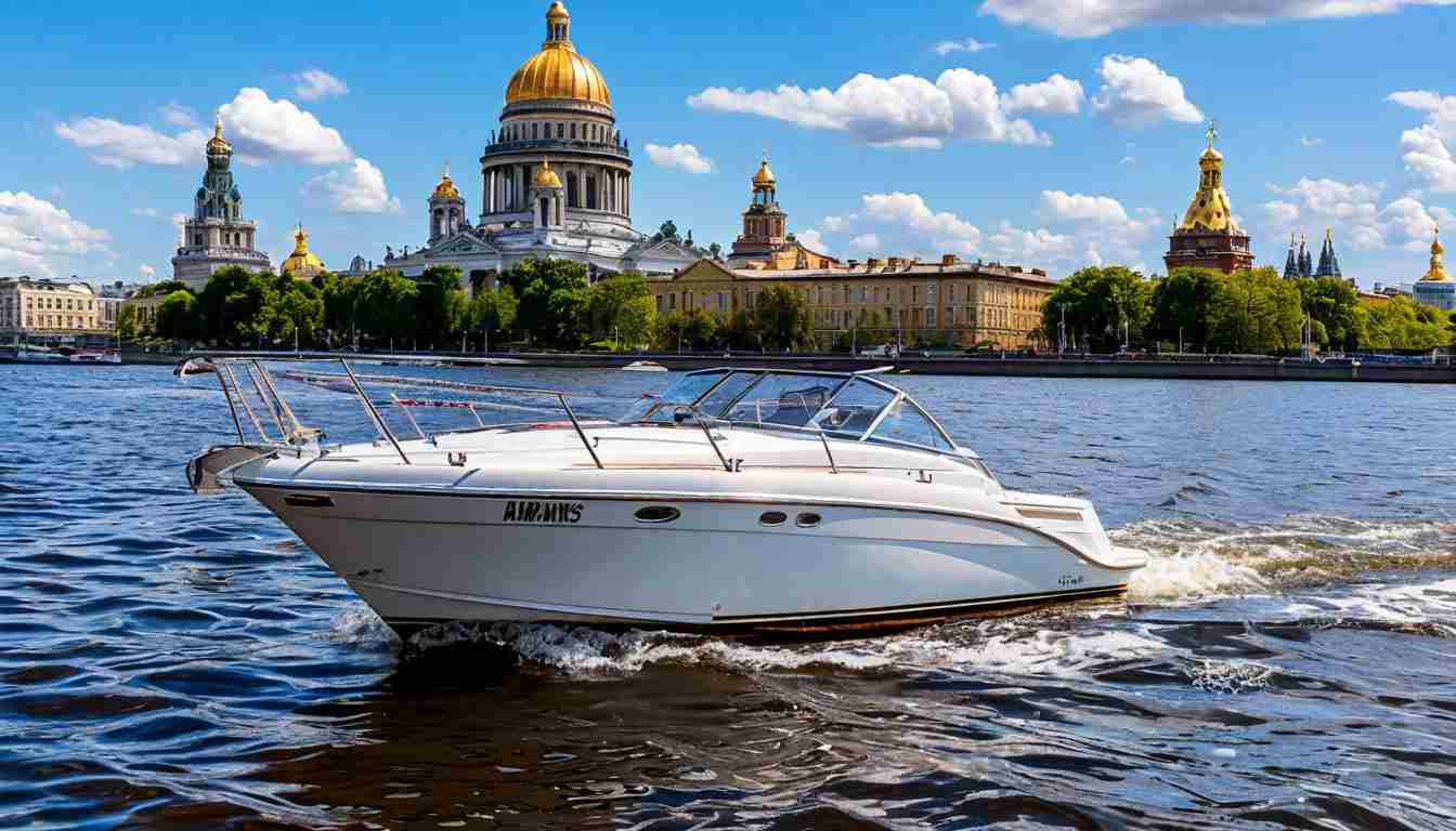 Санкт-Петербург с воды: как аренда катера превратит вашу прогулку в приключение