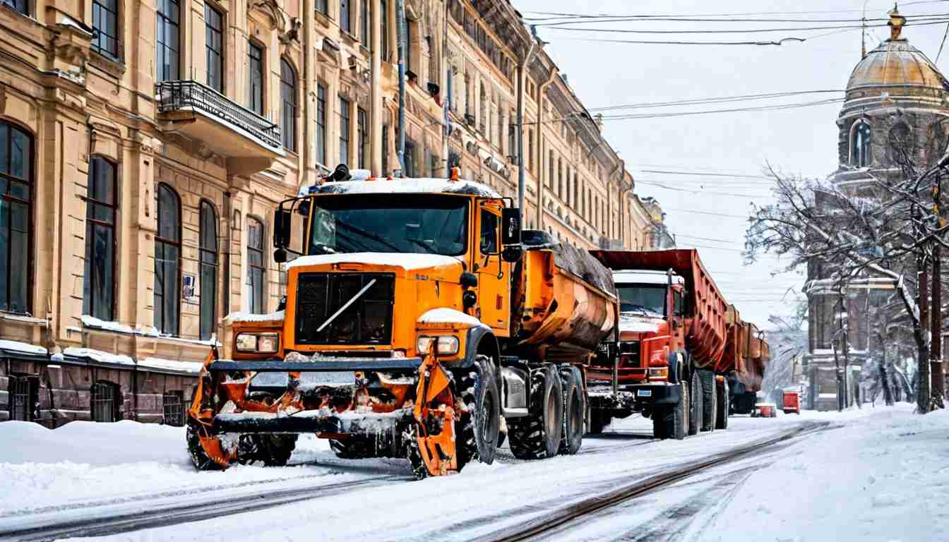 Снежный сезон в Санкт-Петербурге: почему аренда снегоуборочной техники выгоднее покупки