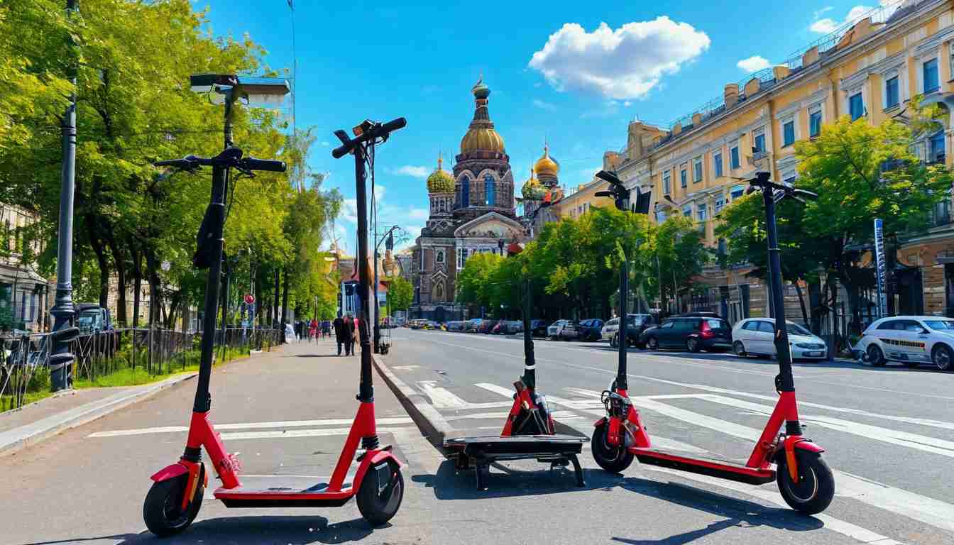Электросамокаты Петербурга: как объехать пробки и увидеть город за час