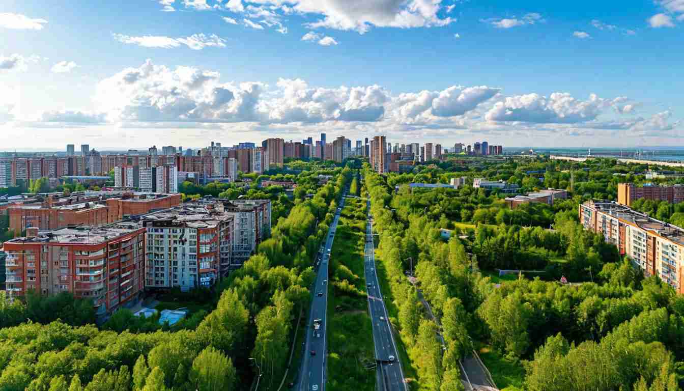 Как аренда дрона в Новосибирске открывает вид на город будущего с высоты Академгородка и Обского моря