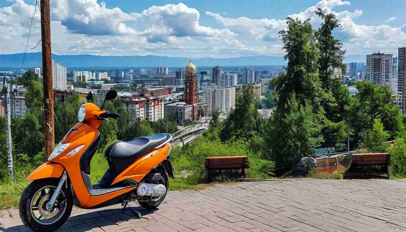 Аренда скутера в Красноярске: как увидеть городские достопримечательности за один день