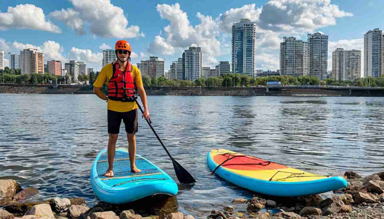 SUP-прокат в Красноярске: как покорить Енисей и увидеть город с нового ракурса