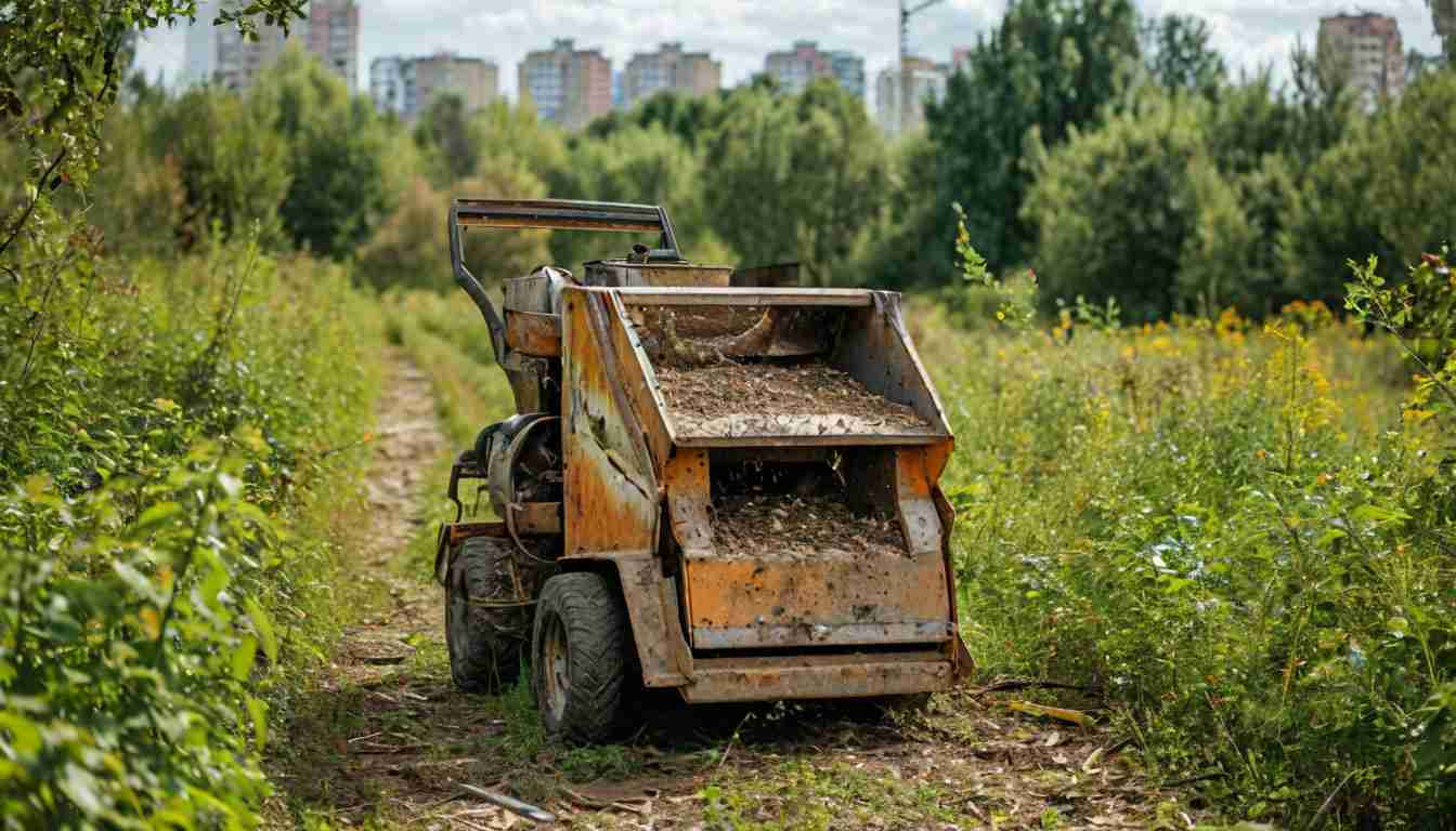 Аренда измельчителя веток в Челябинске: как превратить садовый мусор в ресурс