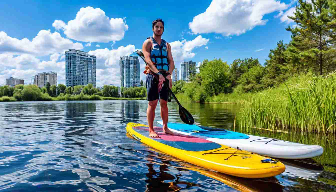 Аренда SUP-доски в Челябинске: где взять и как покорить местные водоемы