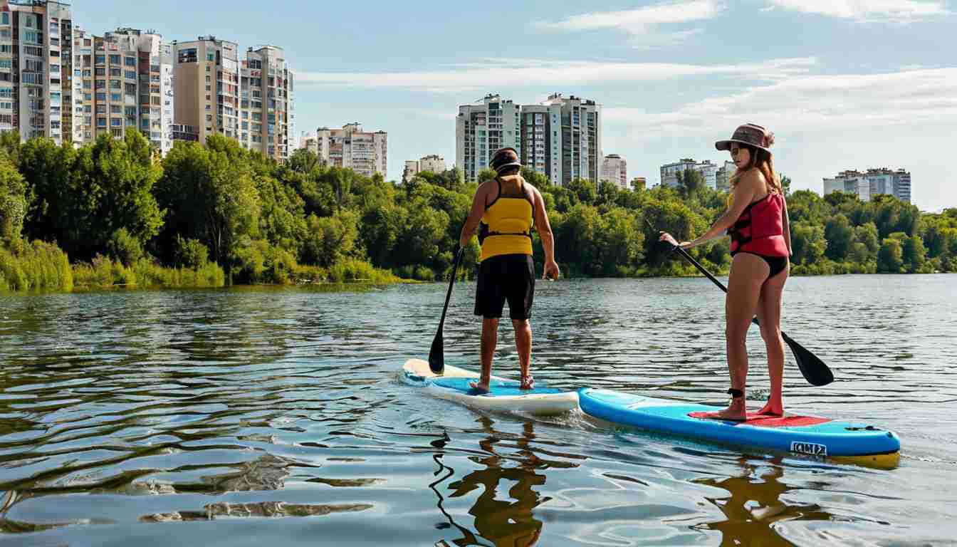 SUP-серфинг в Уфе: как арендовать доску и покорить водные просторы города