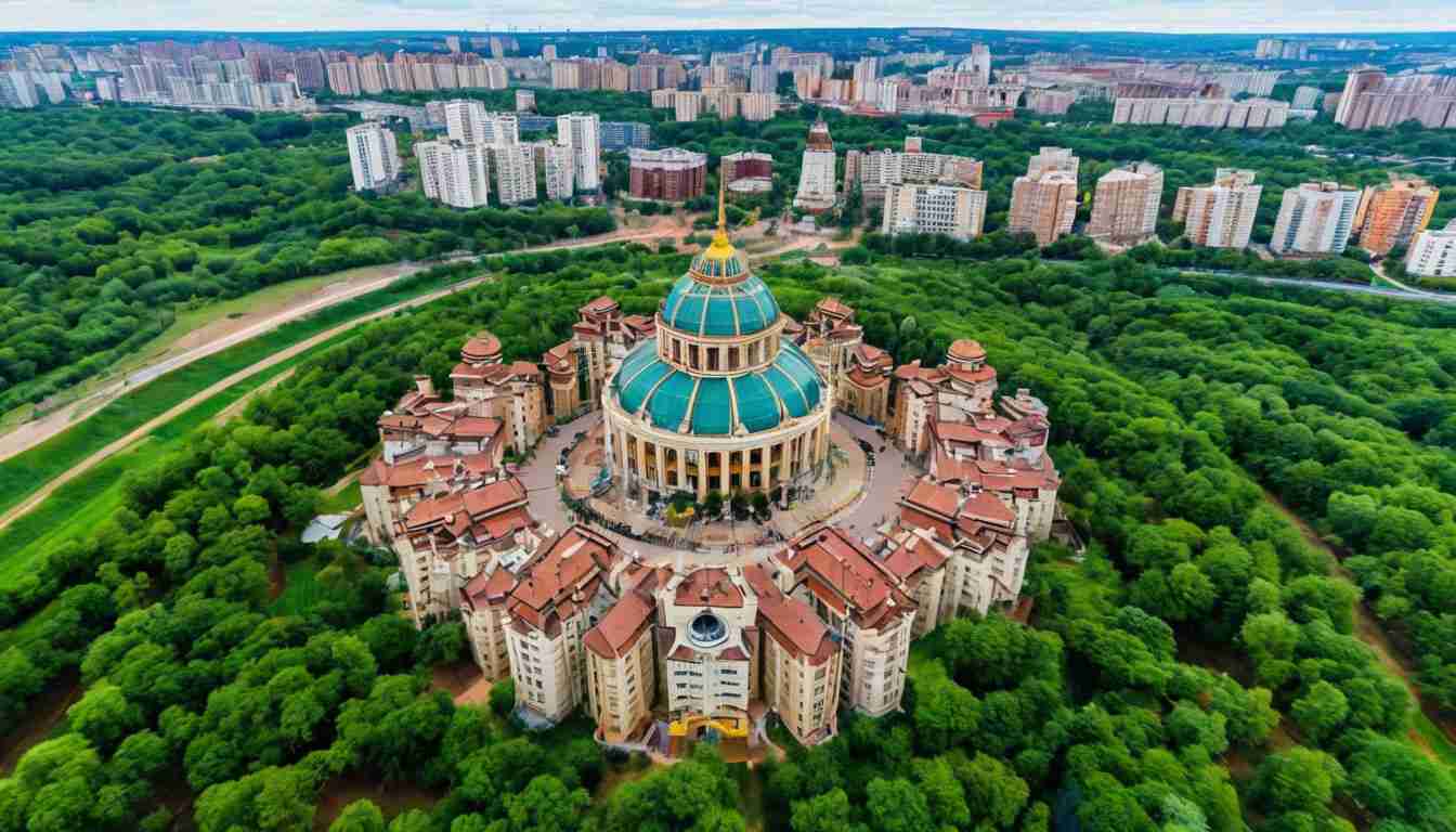 Аренда дрона в Уфе: необычные ракурсы города с высоты птичьего полета