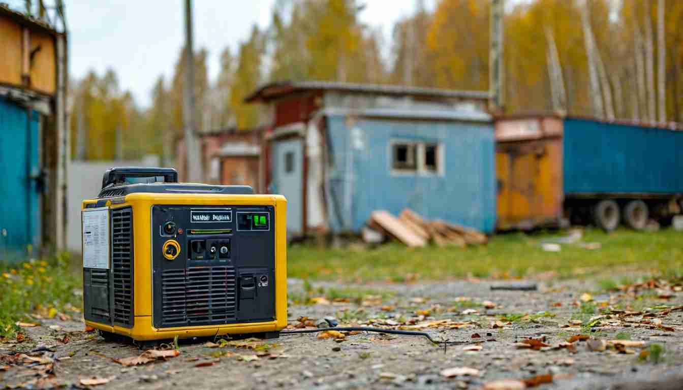Аренда генератора в Казани: как избежать энергетических проблем на стройке и мероприятии