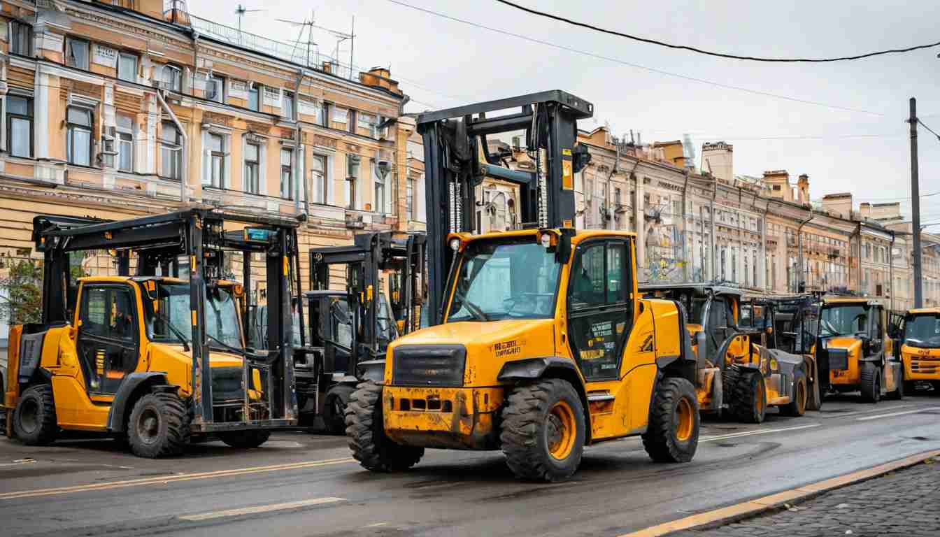 Аренда вилочных погрузчиков в СПб: сэкономить время и бюджет легко