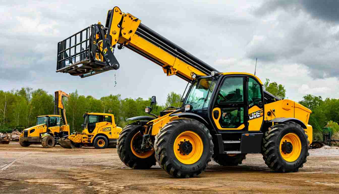 Аренда телескопического погрузчика JCB: как экономить время и ресурсы на стройплощадке