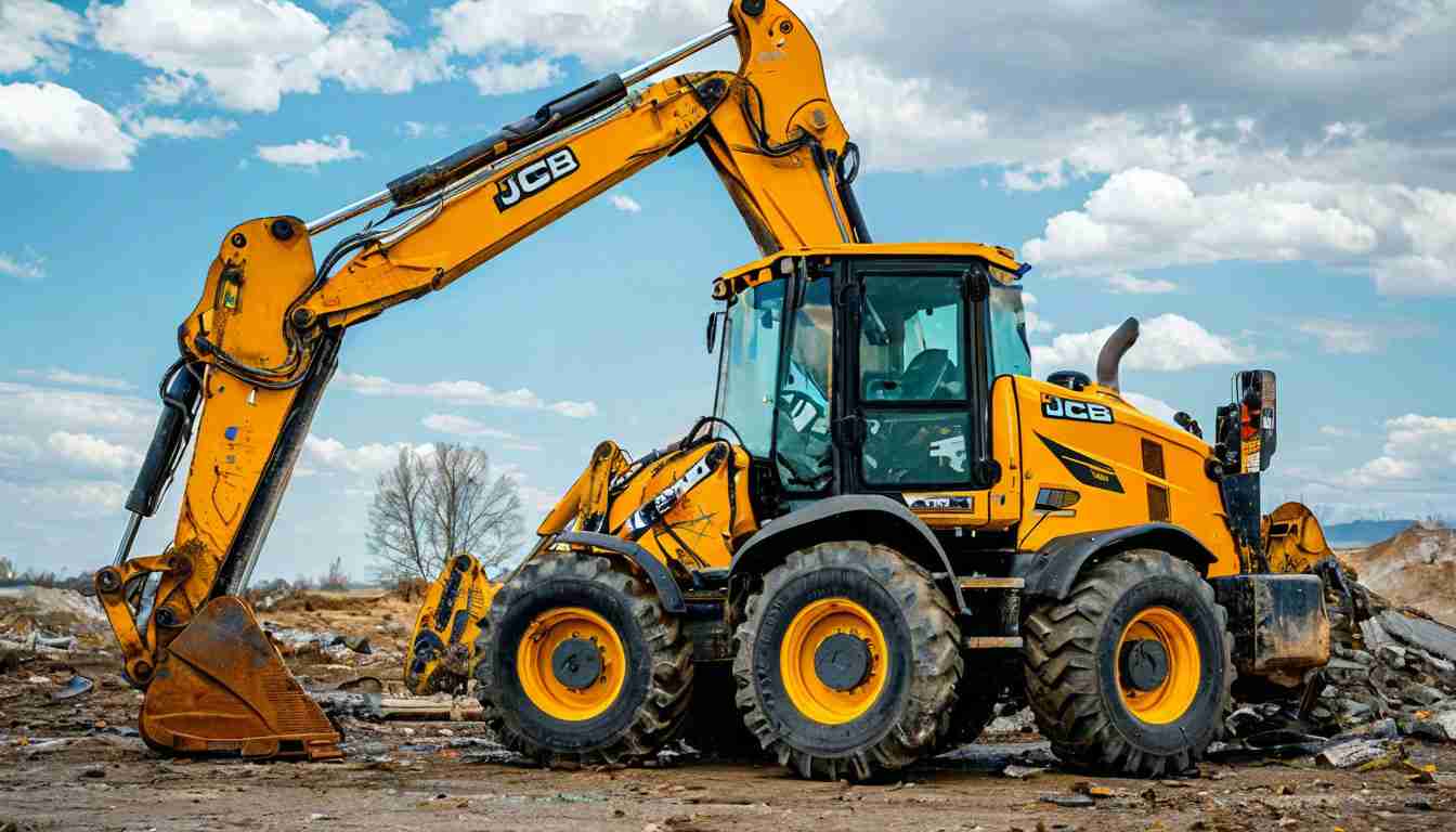 Как превратить экскаватор-погрузчик JCB с гидромолотом в универсальную машину для демонтажа и сложных земляных работ