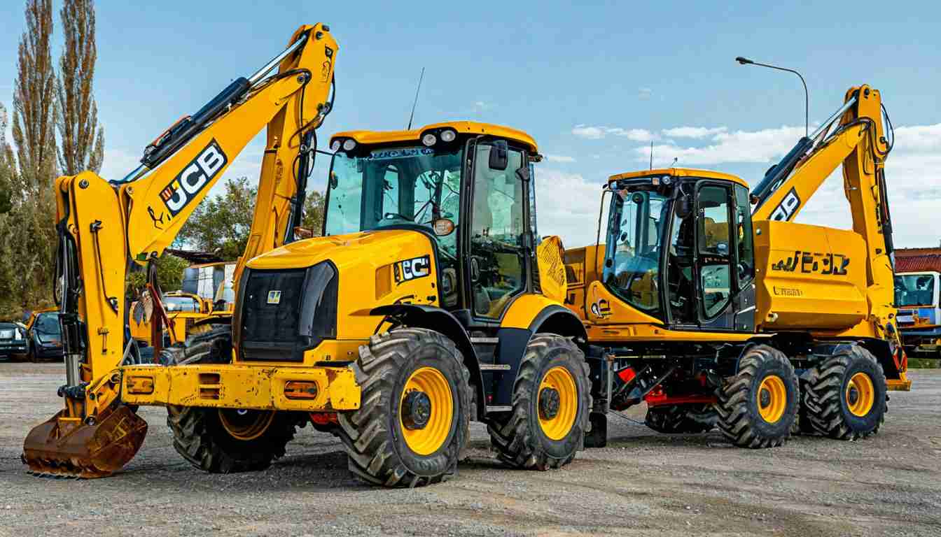 Как выбрать экскаватор JCB: гид по моделям от 3CX до 380HD