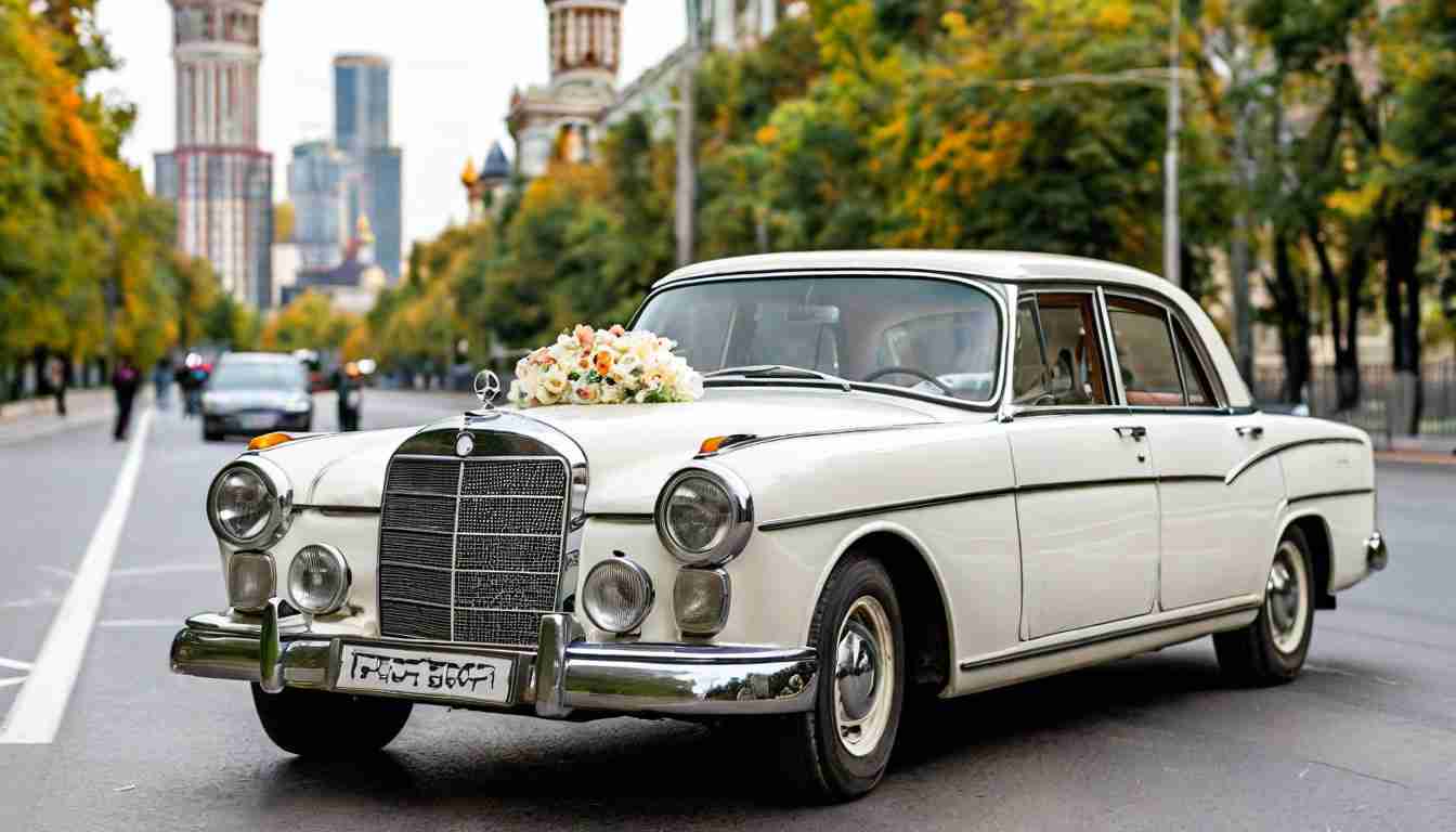 Как выбрать свадебный автомобиль в Москве: от классики до электрокара