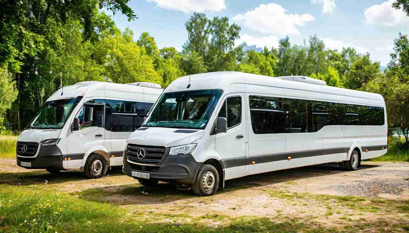 Как выбрать автобус на свадьбу: Mercedes Sprinter, микроавтобус или семерка вместительных Bus