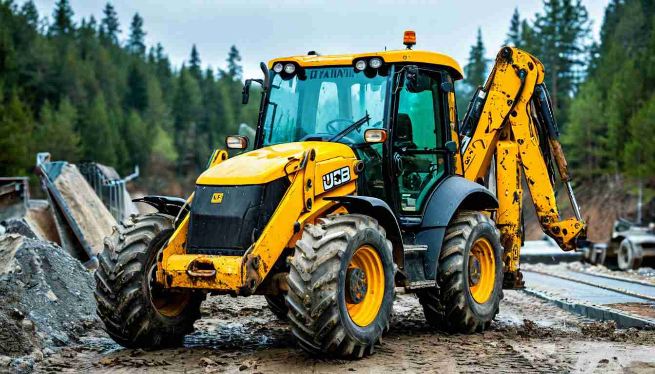 7 нетривиальных способов использования экскаватора-погрузчика JCB в строительстве и благоустройстве