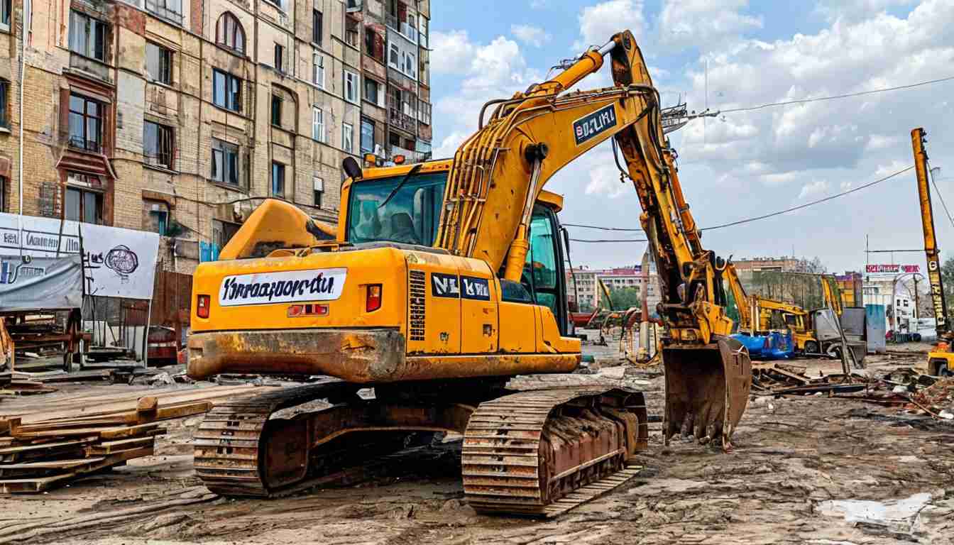 Как экскаватор помог спасти исторический центр Тюмени: нестандартные случаи аренды спецтехники