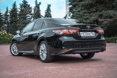 TOYOTA CAMRY black 2018